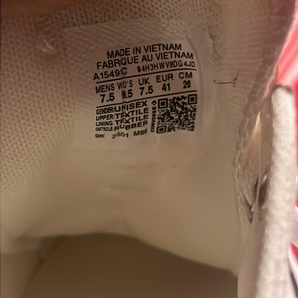 Double Stack White Platform canvas Sneakers NWT - image 4